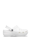 Crocs Womens Classic Platform Clogs, White
