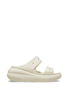 Crocs Womens Crush Sandals, Bone