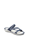 Crocs Womens Swiftwater Sandals, Navy & White
