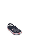 Crocs Toddler Crocband Clog, Navy Red