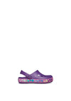 Crocs Toddler Crocband Lights Clog, Amethyst Purple
