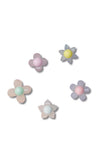 Crocs Jibbitz Uniquely Iridescent Flowers Out 5 Pack