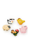 Crocs Jibbitz Uniquely Farm Friend Animals Out 5 Pack