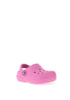 Crocs Toddler Classic Lined Clog, Taffy Pink