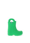 Crocs Kids Handle It Rain Boot, Green