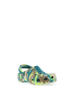 Crocs Kids Classic Marbled Clog K, Limeade Multi