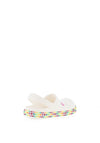 Crocs Kids Crocband Gem Band Clog, White