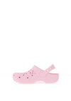 Crocs Girls Floral Cut Out Clogs, Pink