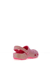 Crocs Girls Iridescent Glitter Clog, Pink