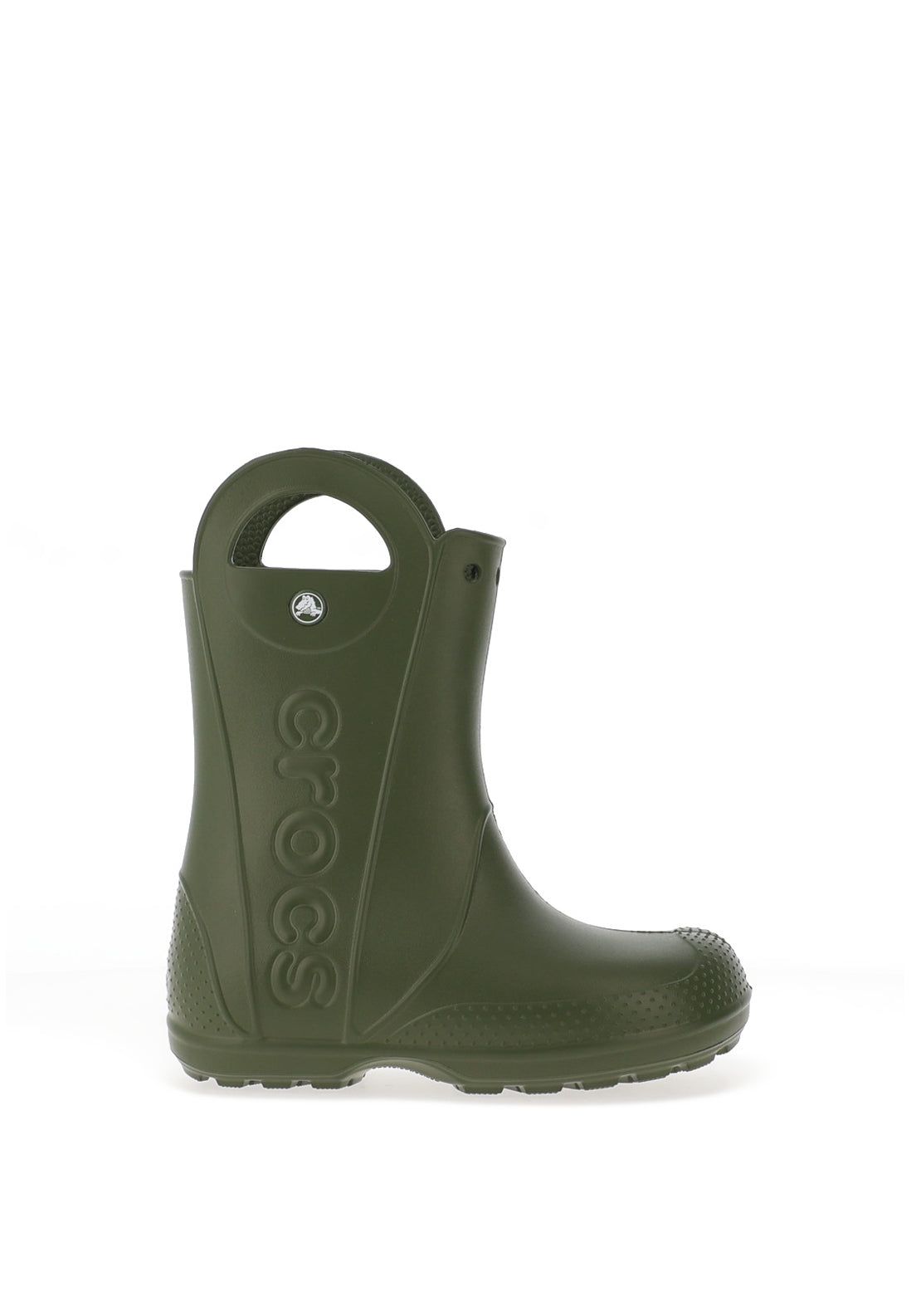 Crocs Kids Handle It Rain Boot, Green