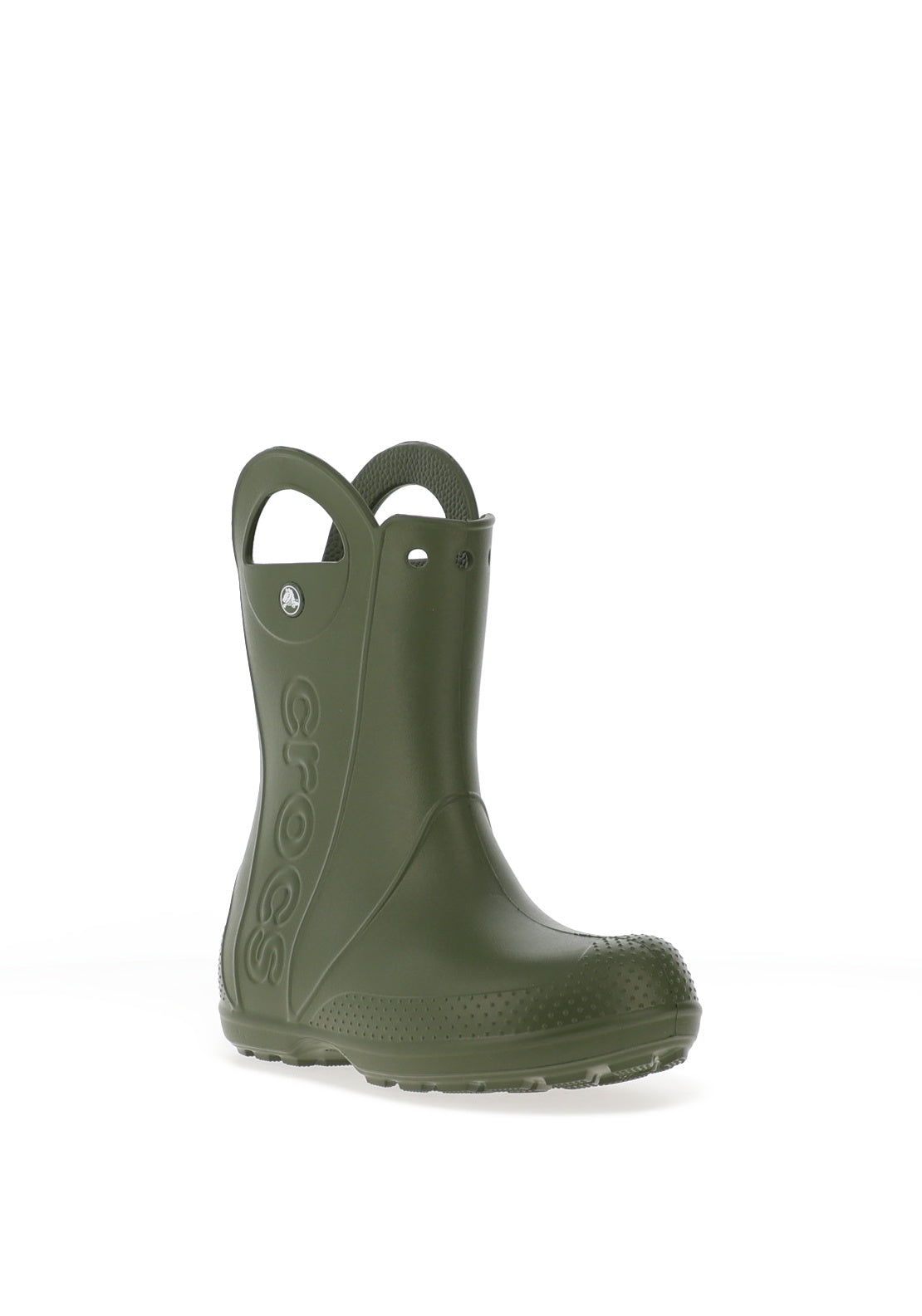 Crocs Kids Handle It Rain Boot, Green