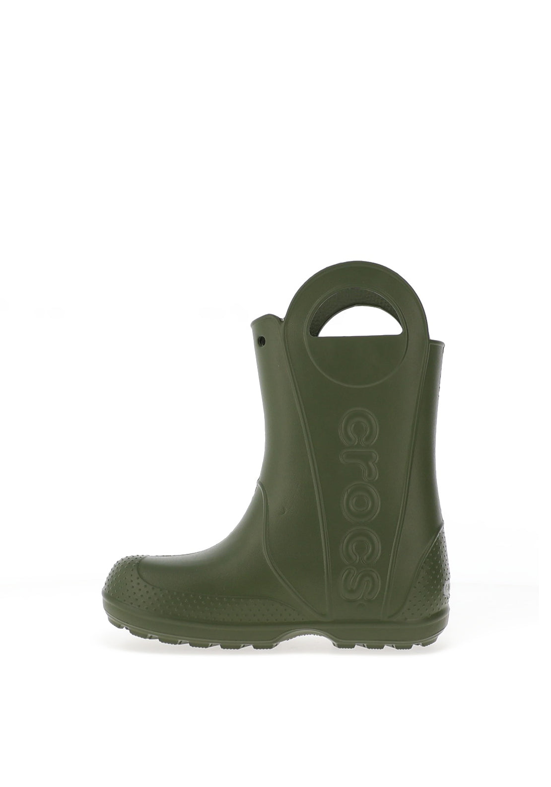 Crocs Kids Handle It Rain Boot, Green