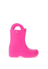 Crocs Kids Handle It Rain Boot, Pink