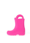 Crocs Kids Handle It Rain Boot, Pink