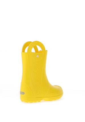 Crocs Kids Handle It Rain Boot, Yellow