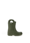 Crocs Toddler Handle It Rain Boot, Green