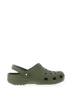 Crocs Men’s Classic Clogs, Khaki Green