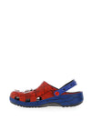 Crocs Men’s Spider-Man Web Clogs, Red & Blue