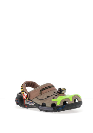 Crocs Ghostbusters Classic Clogs, Brown Multi