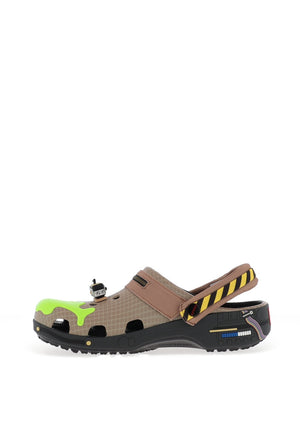 Crocs Ghostbusters Classic Clogs, Brown Multi