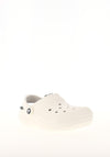 Crocs Womens Lined Clogs, White & Grey