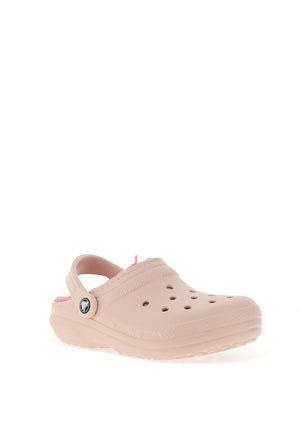 Crocs Classic Fleece Lined Clogs, Pink