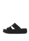 Crocs Womens Getaway Platform H Strap Sandals, Black