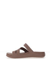 Crocs Womens Getaway Strappy Sandals, Brown