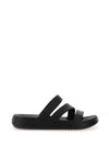 Crocs Womens Getaway Strappy Sandals, Black