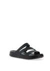 Crocs Womens Getaway Strappy Sandals, Black