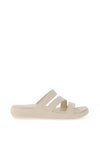 Crocs Womens Getaway Strappy Sandals, Stucco