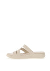 Crocs Womens Getaway Strappy Sandals, Stucco