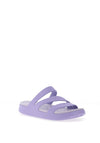 Crocs Womens Getaway Strappy Sandals, Mystic Purple