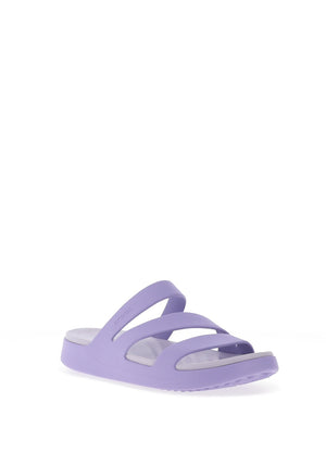 Crocs Womens Getaway Strappy Sandals, Purple
