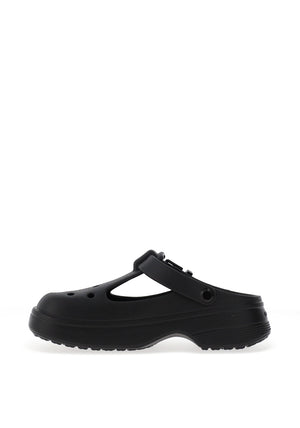 Crocs Womens Classic Mary Jane Clogs, Black