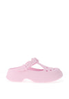Crocs Womens Classic Mary Jane Clogs, Pink Milk