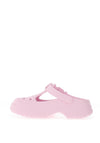 Crocs Womens Classic Mary Jane Clogs, Pink Milk