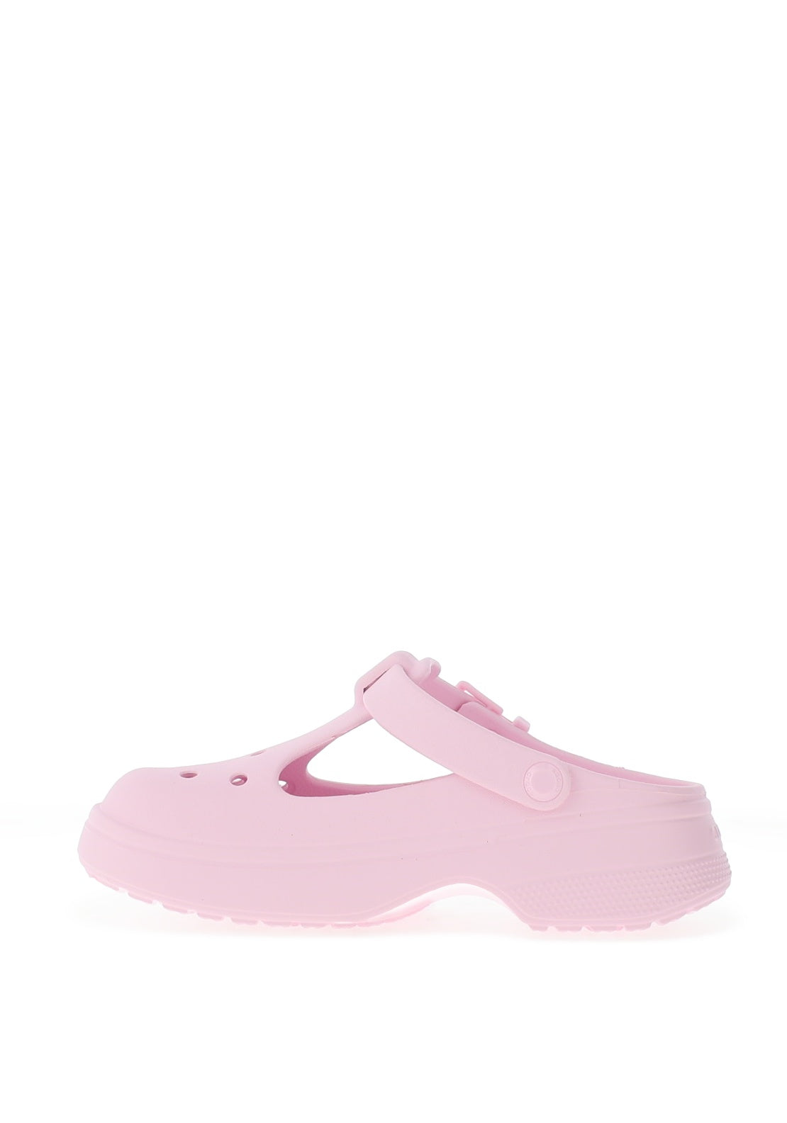 Crocs Womens Classic Mary Jane Clogs, Pink Milk