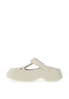 Crocs Womens Classic Mary Jane Clogs, Linen