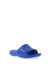 Crocs Womens Classic Slides, Blue