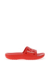 Crocs Womens Classic Slides, Red