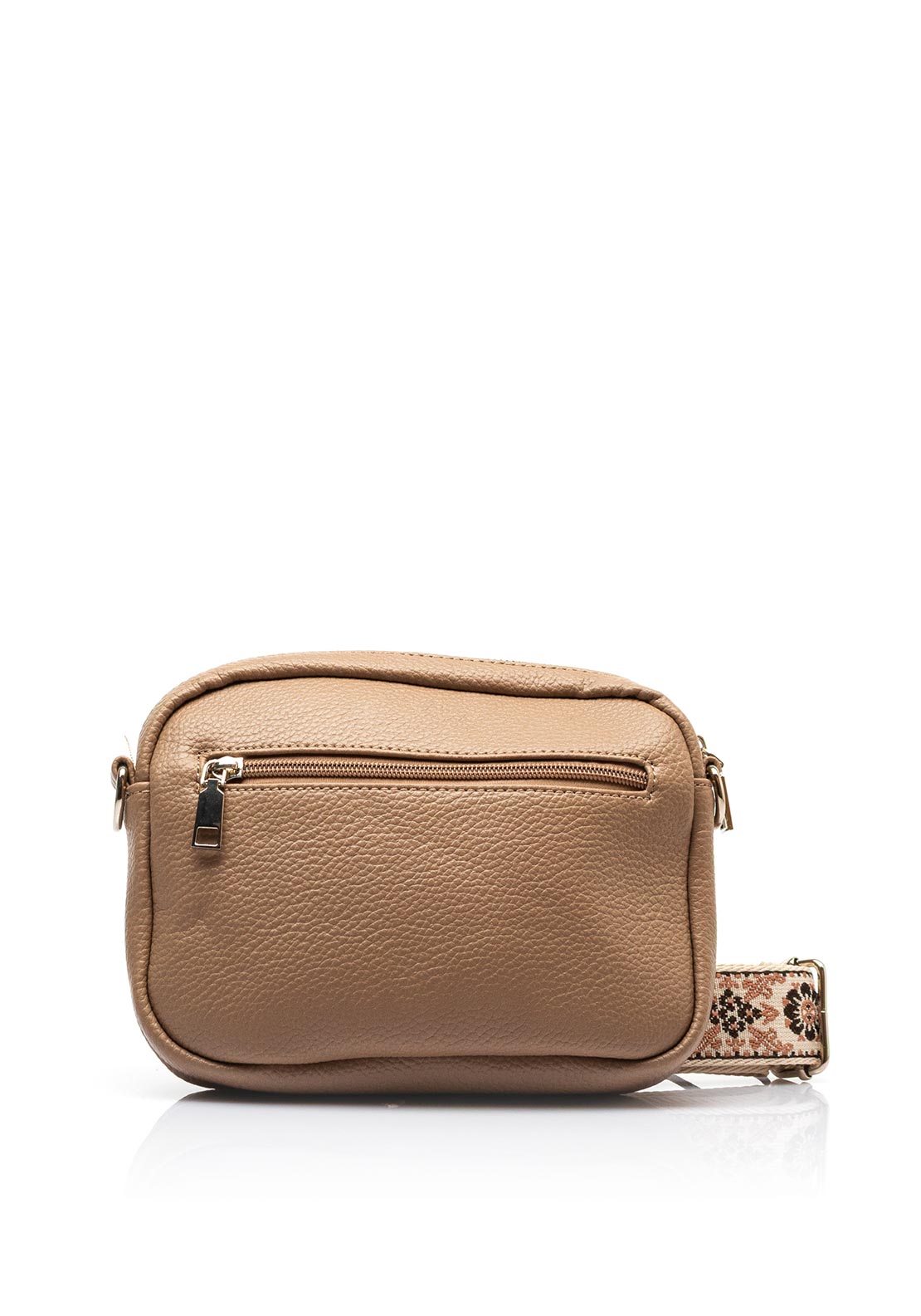 Zen Collection Multi Pocket Crossbody Bag, Warm Taupe