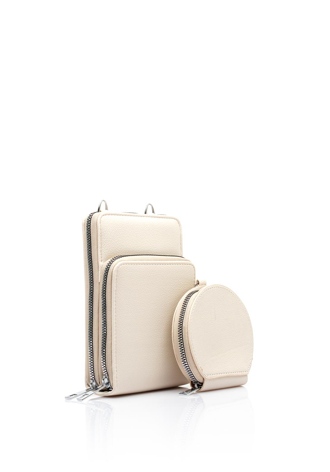 Zen Collection Crossbody Smartphone Wallet, Beige