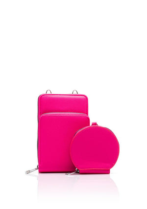 Zen Collection Crossbody Smartphone Wallet, Rose