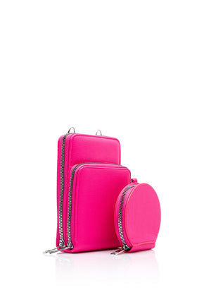 Zen Collection Crossbody Smartphone Wallet, Rose