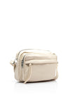 Zen Collection Multi Pocket Small Crossbody Bag, Cream