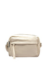 Zen Collection Multi Pocket Small Crossbody Bag, Cream