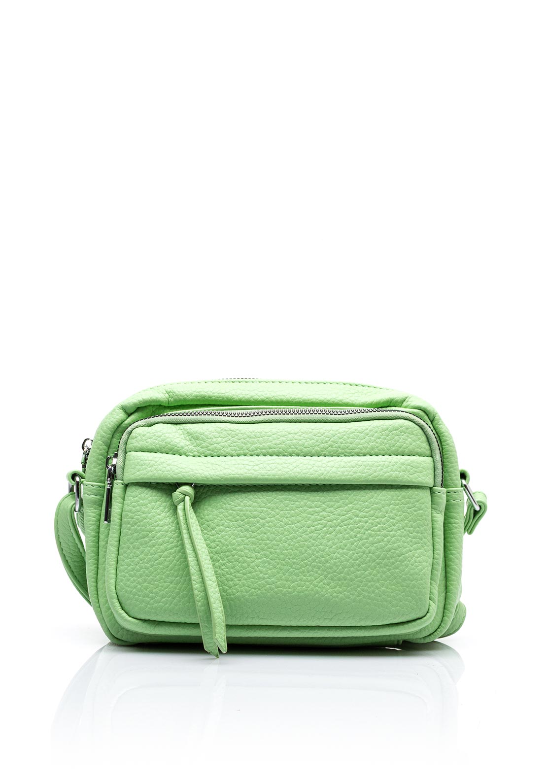 Zen Collection Multi Pocket Small Crossbody Bag, Mint Green