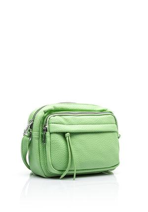 Zen Collection Multi Pocket Small Crossbody Bag, Mint Green