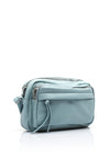 Zen Collection Multi Pocket Small Crossbody Bag, Light Blue